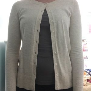 Button-up cardigan!